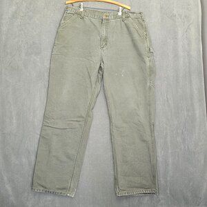 Carhartt B11 MOS Dungaree Fit Work Pants Men’s 38"x31" Moss Green  A3-28